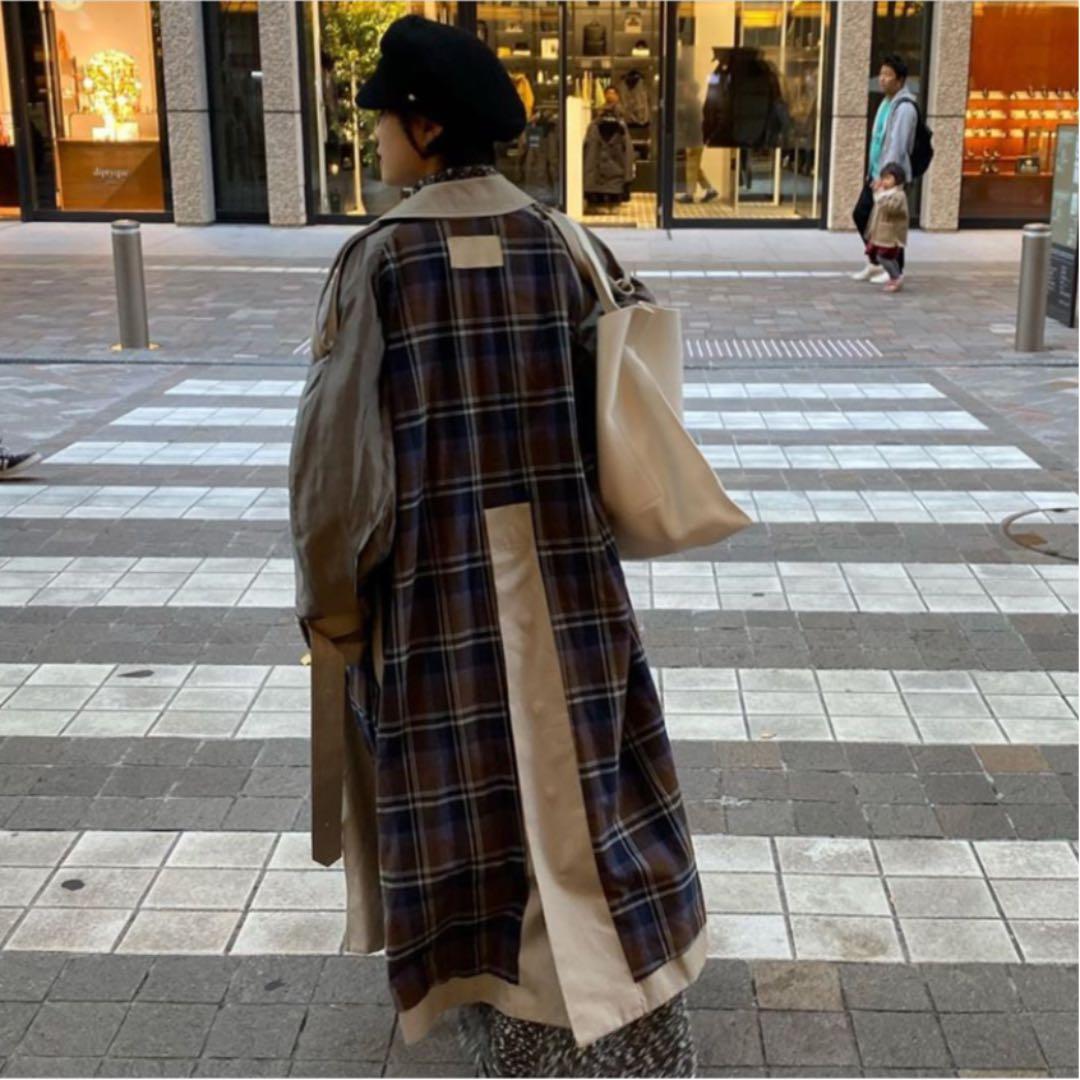 IRENE 美品！リバーシブルトレンチコート