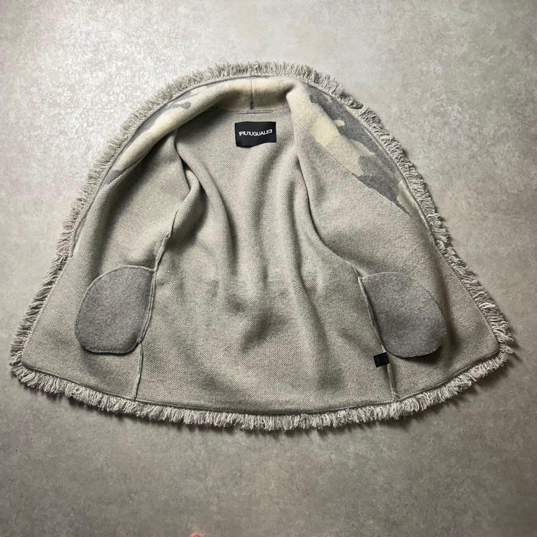 Fordism　1piu1uguale3ウノピュウカシミア混ウールカーディ