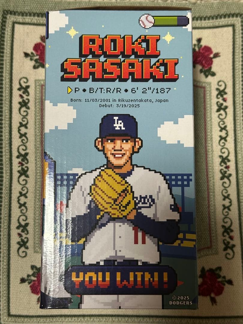 佐々木朗希 選手 ボブルヘッド