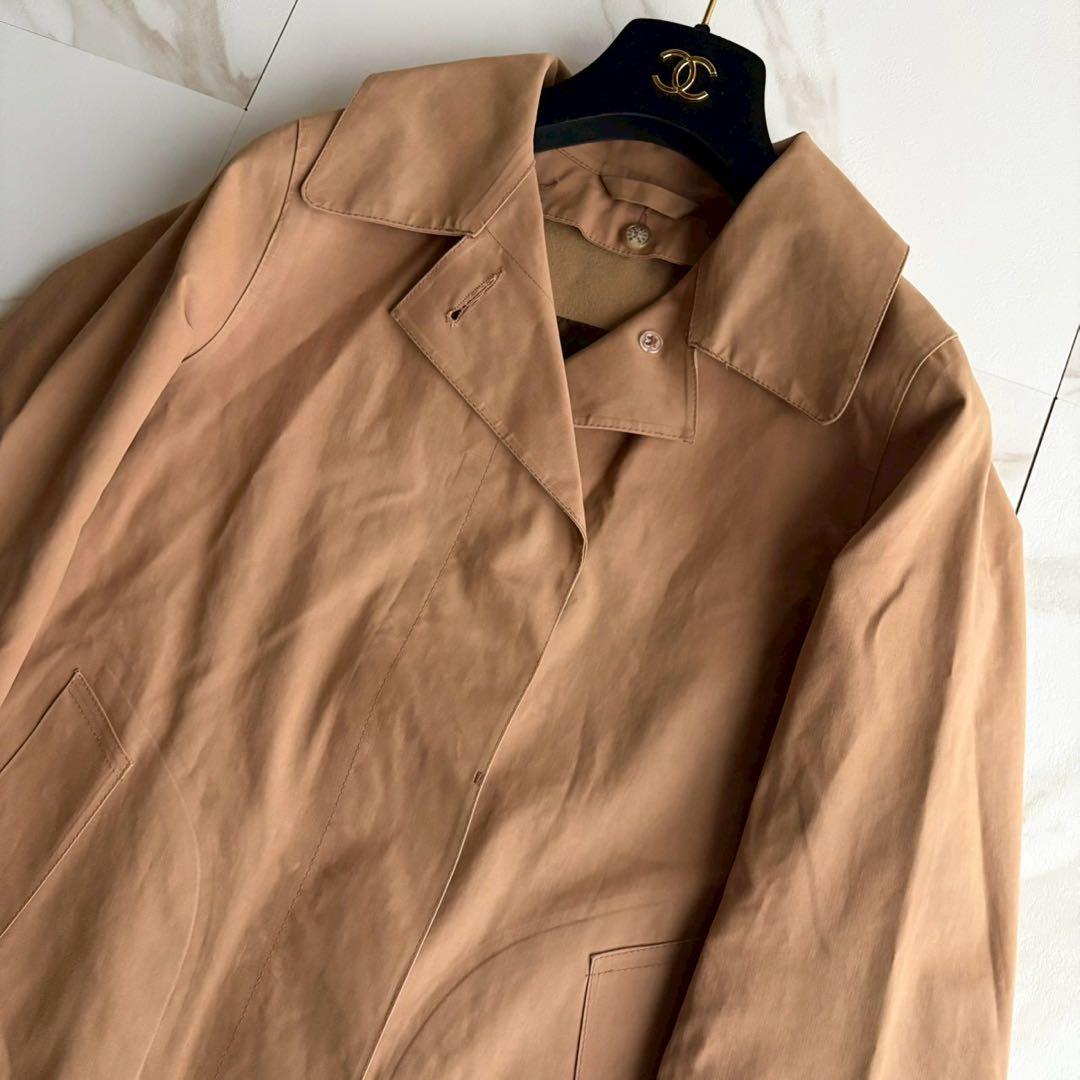 人気◆マッキントッシュロンドン ライナー付き ステンカラー コート ゴム引き S