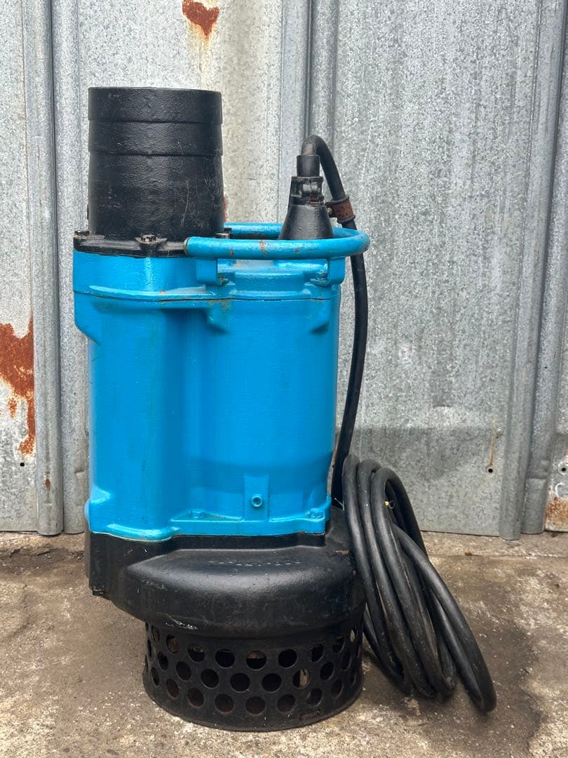1.ツルミ　排水用水中型ポンプ KRS2-8S 三相200V 50Hz 11kW