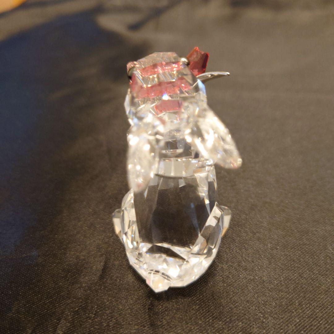 スワロフスキー　うさぎとチューリップ　うさぎ花束