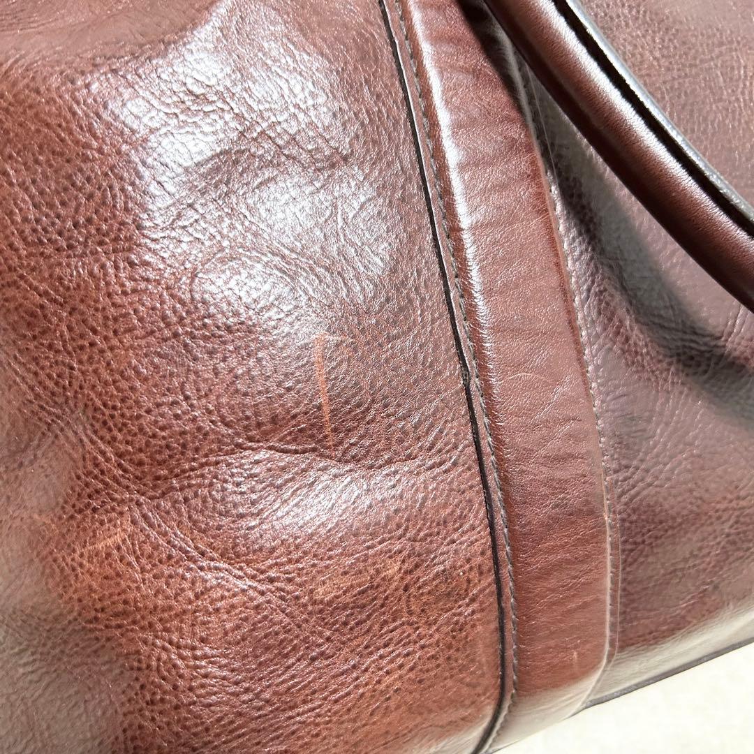 美品　ココマイスター　ビジネストートバッグ　マットーネ　ガブリエル　チョコ　A4