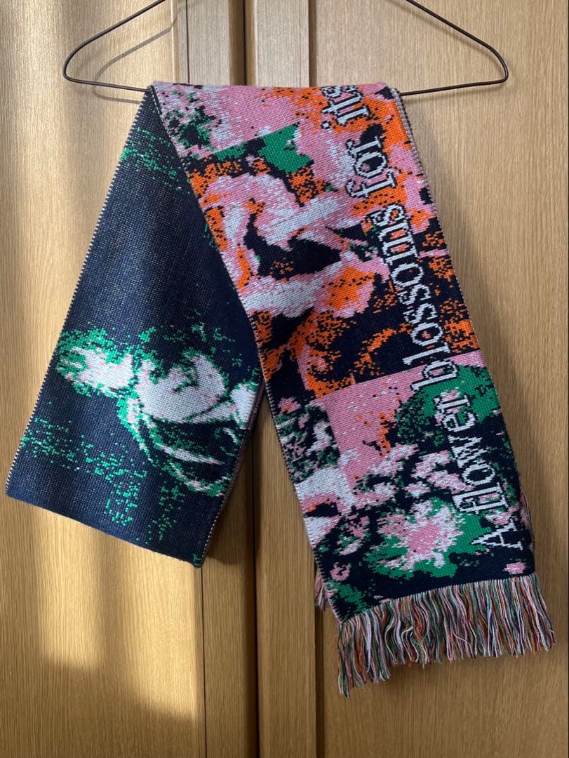 小物 MONTMARTRE NEW YORK PINK OEIL SCARF