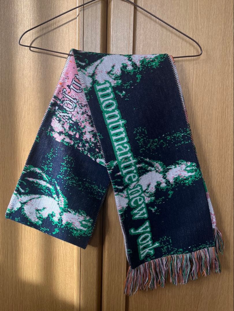 小物 MONTMARTRE NEW YORK PINK OEIL SCARF