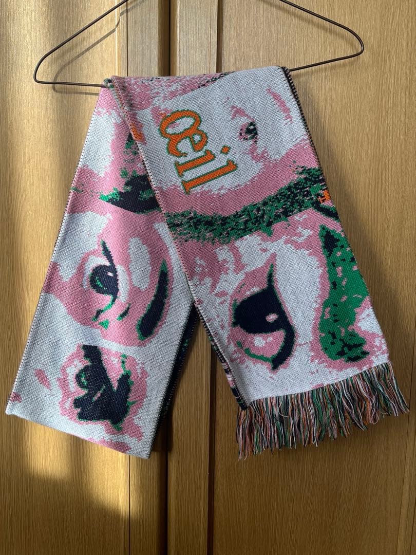 小物 MONTMARTRE NEW YORK PINK OEIL SCARF