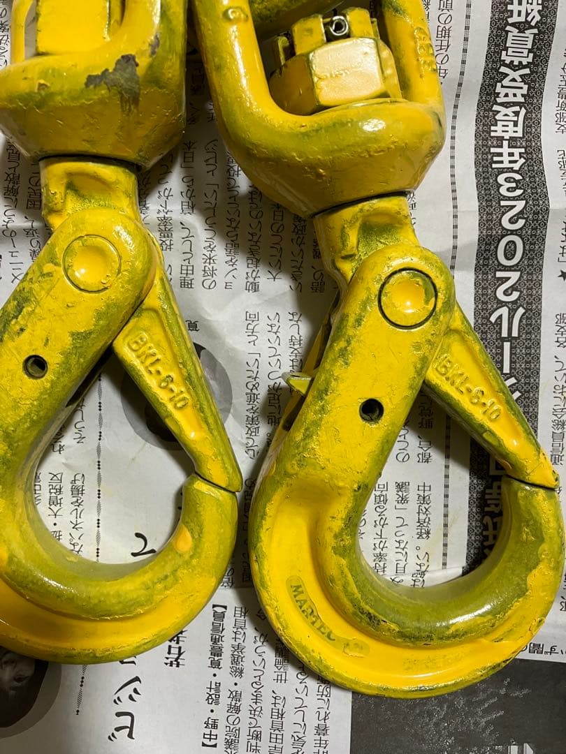 ラッチロックフックx4個　カップリングx2個セット