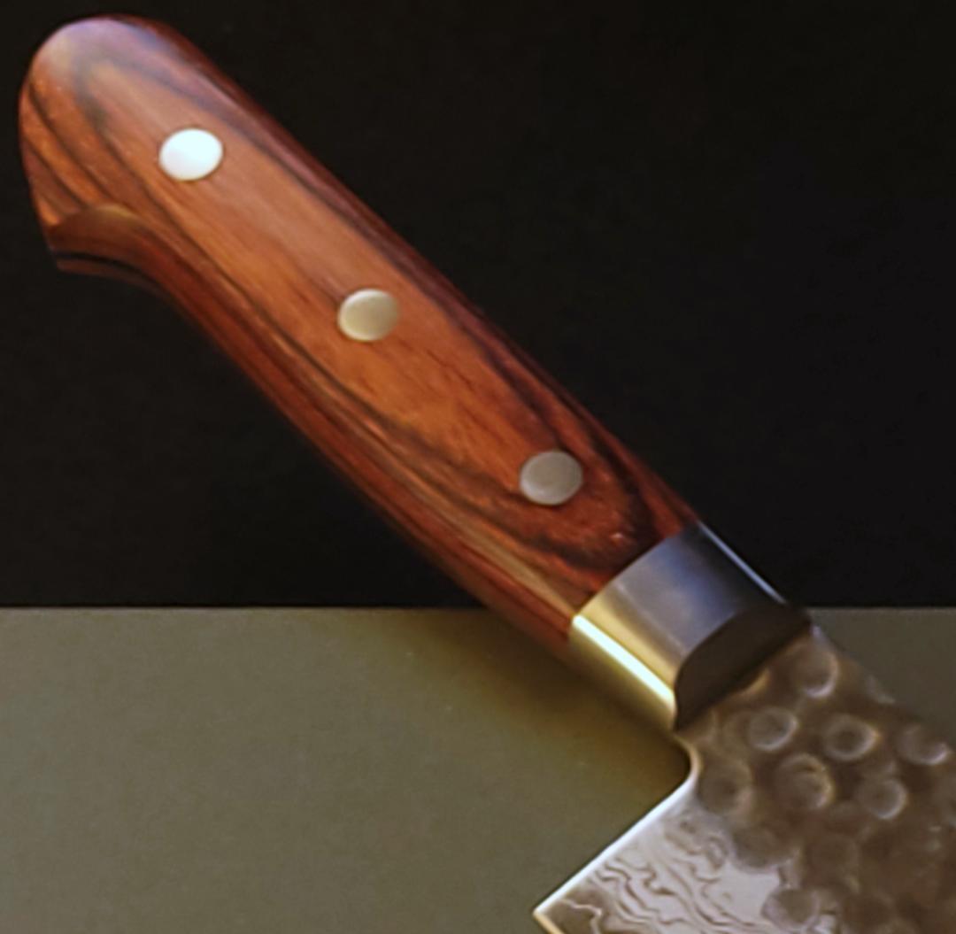 J*C様 VG10 ダマスカス 菜切（万能）包丁165mm G1707E 月光作