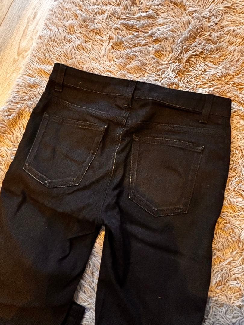 【エディスリマン】 SAINT LAURENT ブラックスキニーデニム