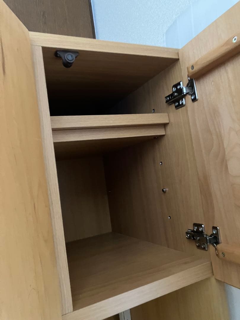 収納キャビネット ナチュラルウッド仕上げ