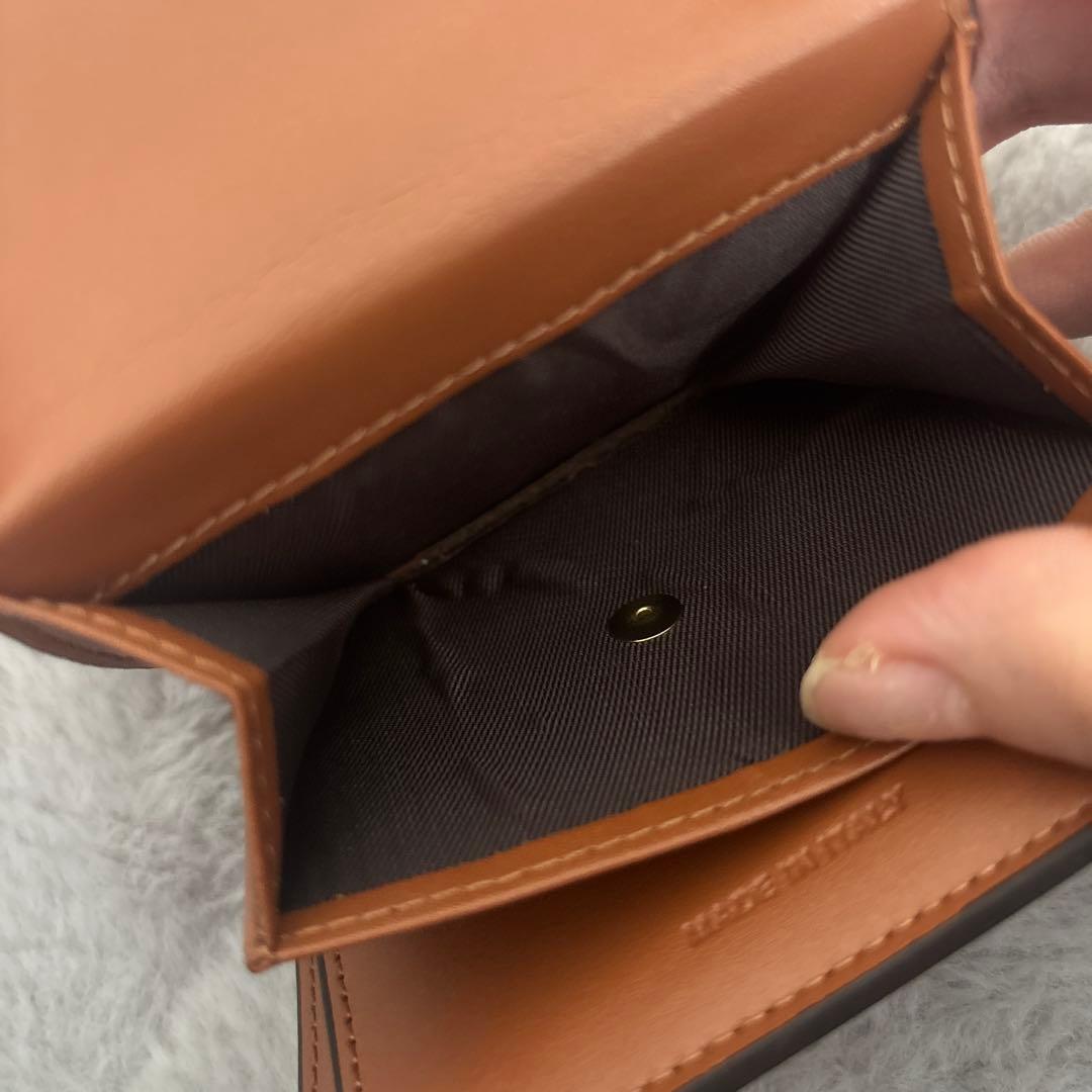 CELINE 三つ折り財布 ブラック ゴールド