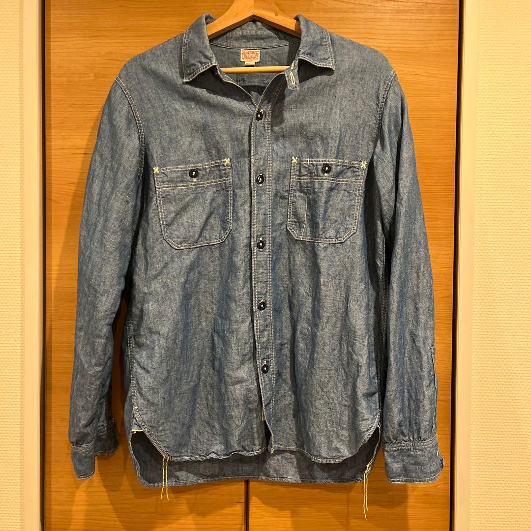 (希少)ブートレガーズ ”CHAMBRAY SHIRT”フリーホイーラーズ