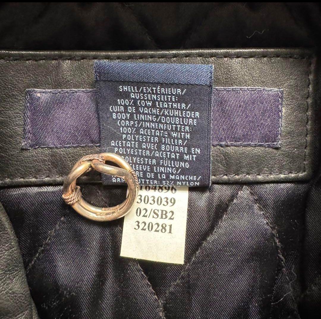 希少 M OLD GAP leather jacket carcoat 野村訓市