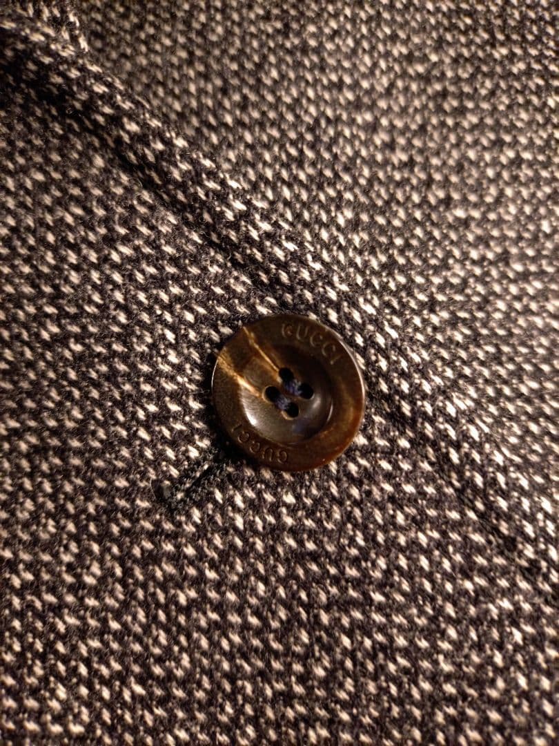 ★美品★ GUCCI グレー ツイード パンツ スーツ