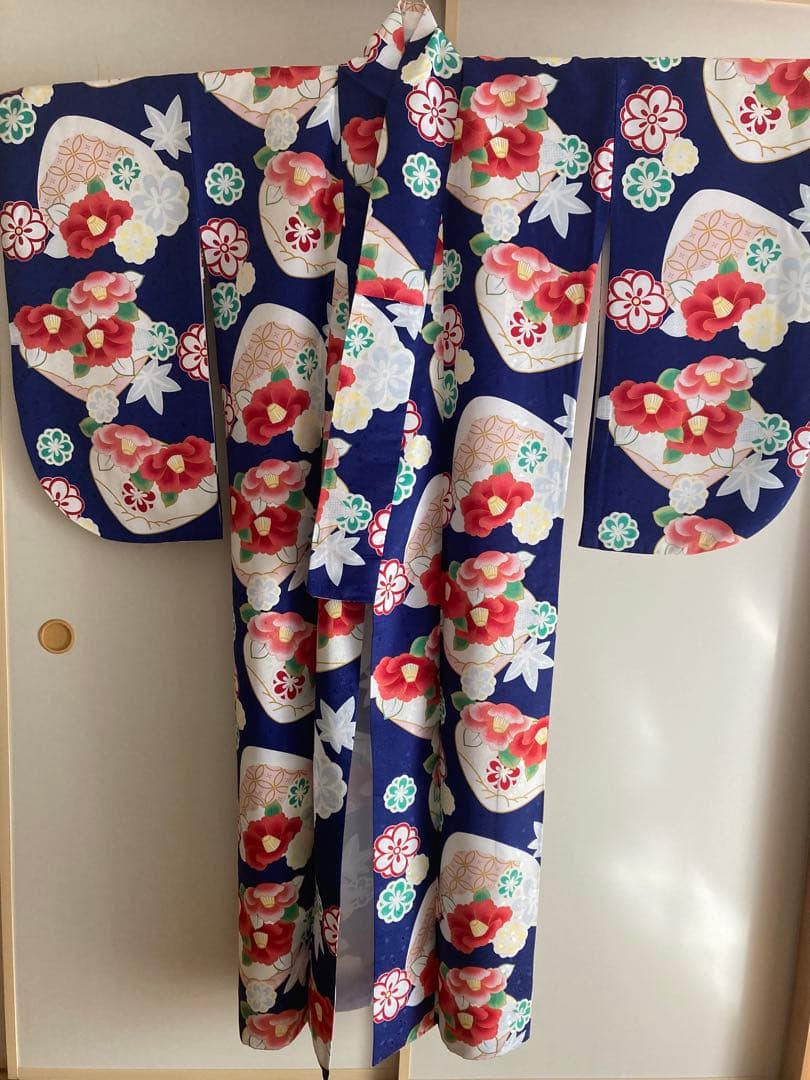 二尺袖着物・袴4点セット 小学生卒業式