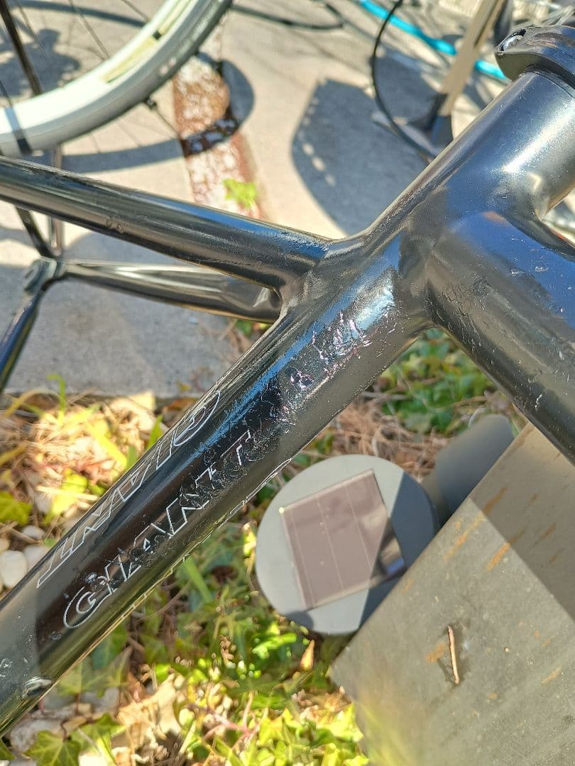 GIANT TCR2 ロードバイクフレーム（フォークは自己補修のためおまけ）