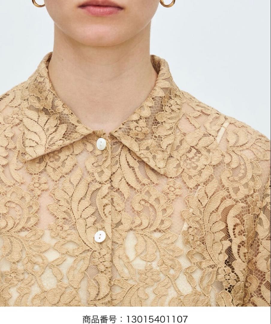 【美品】TOMORROWLAND collection レースブラウス