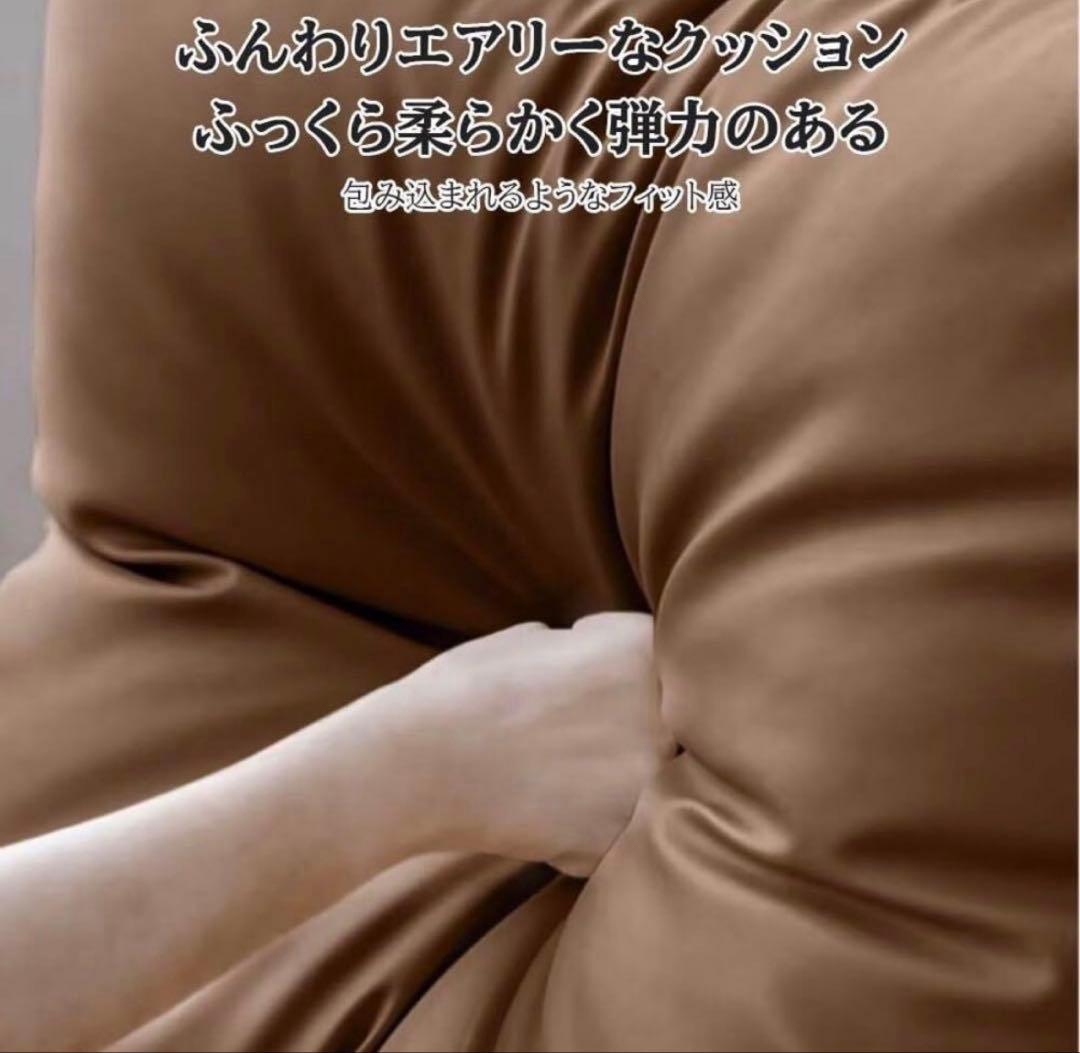 1人掛けソファ PUレザー コンパクト 防水 防汚 クッション付き グレー