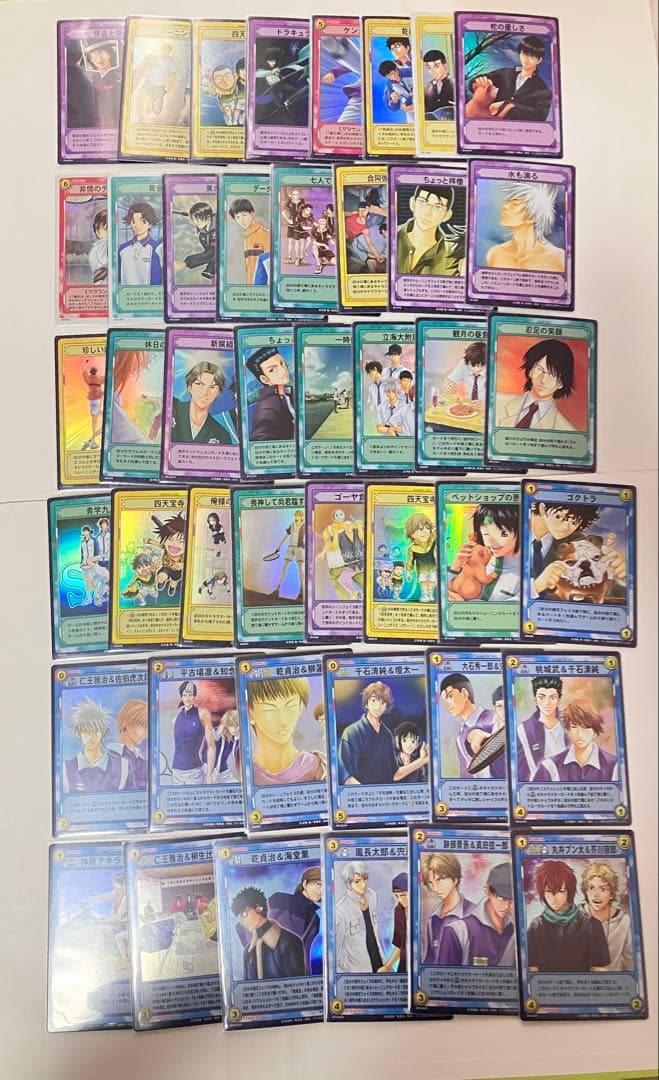 テニスの王子様　トレーディングカード　TCG まとめ