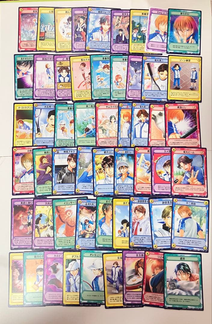 テニスの王子様　トレーディングカード　TCG まとめ