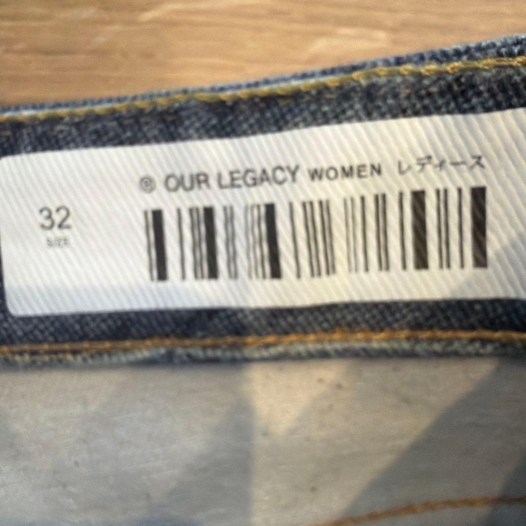 パンツ OUR LEGACY 25FW Womens Fullcut 32