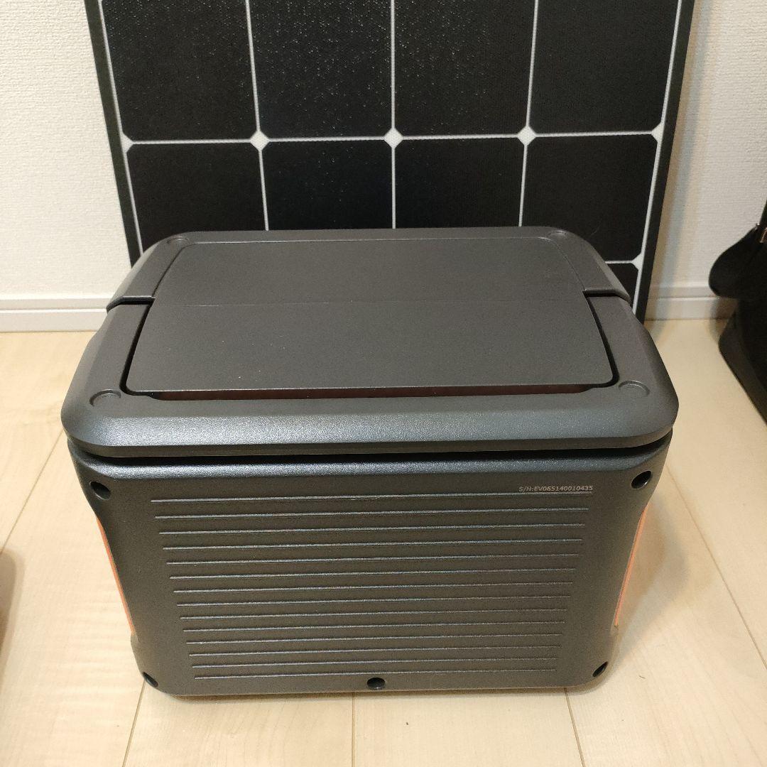 Jackery ポータブル電源 1500 + ソーラーパネル+ケース