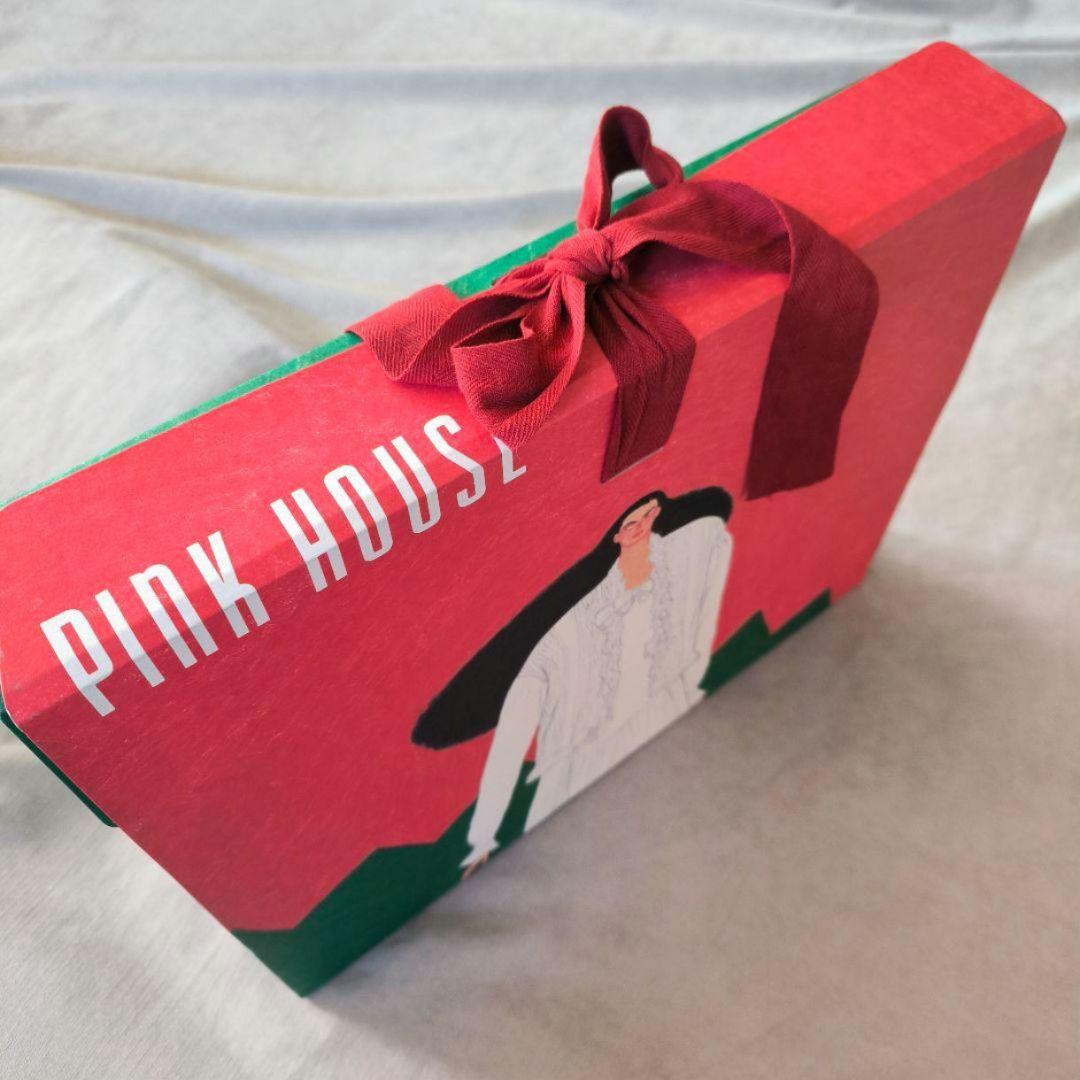 【最終値下げ】PINK HOUSE イラスト付きボックス 4個セット