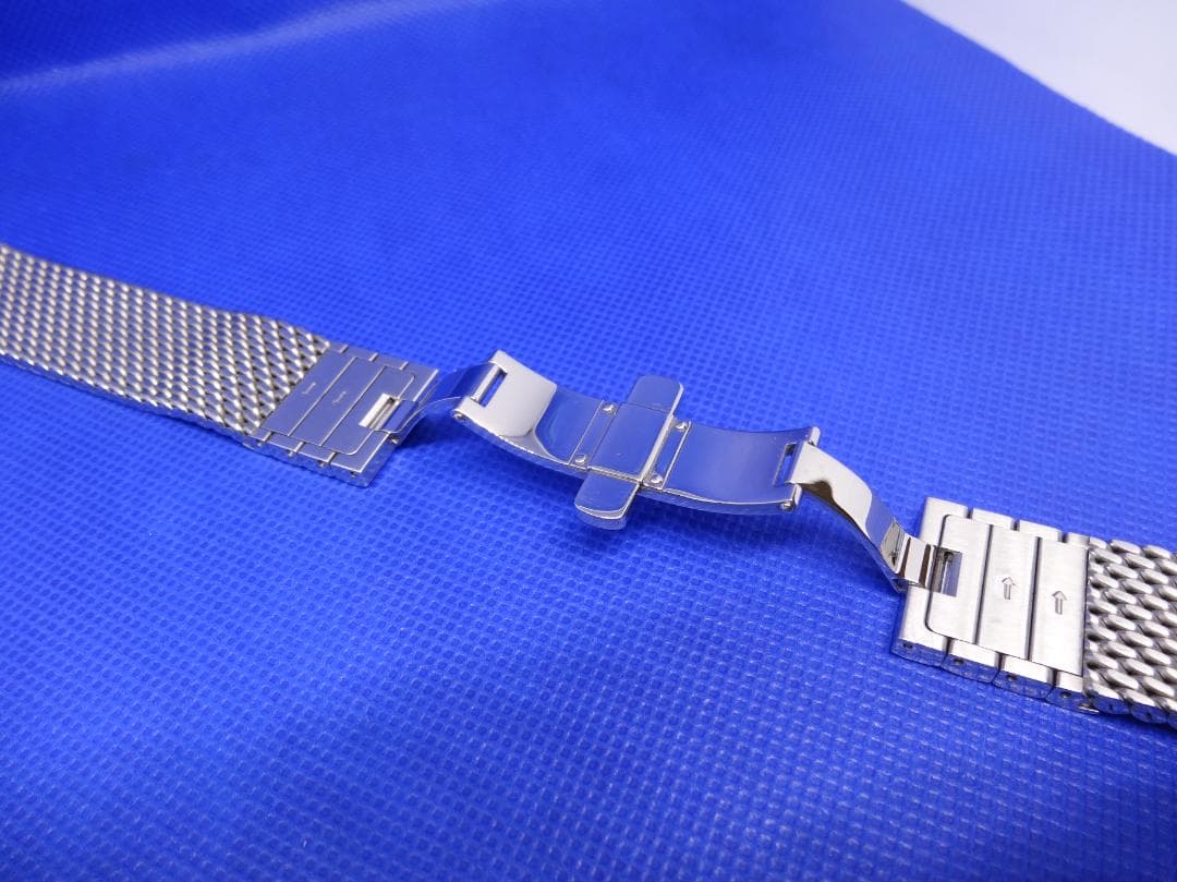 【ドイツ製】HERMANN STAIB プッシュ式 20mm ステンレス 時計