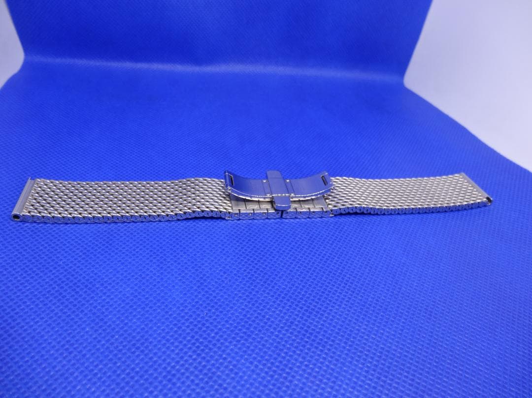 【ドイツ製】HERMANN STAIB プッシュ式 20mm ステンレス 時計