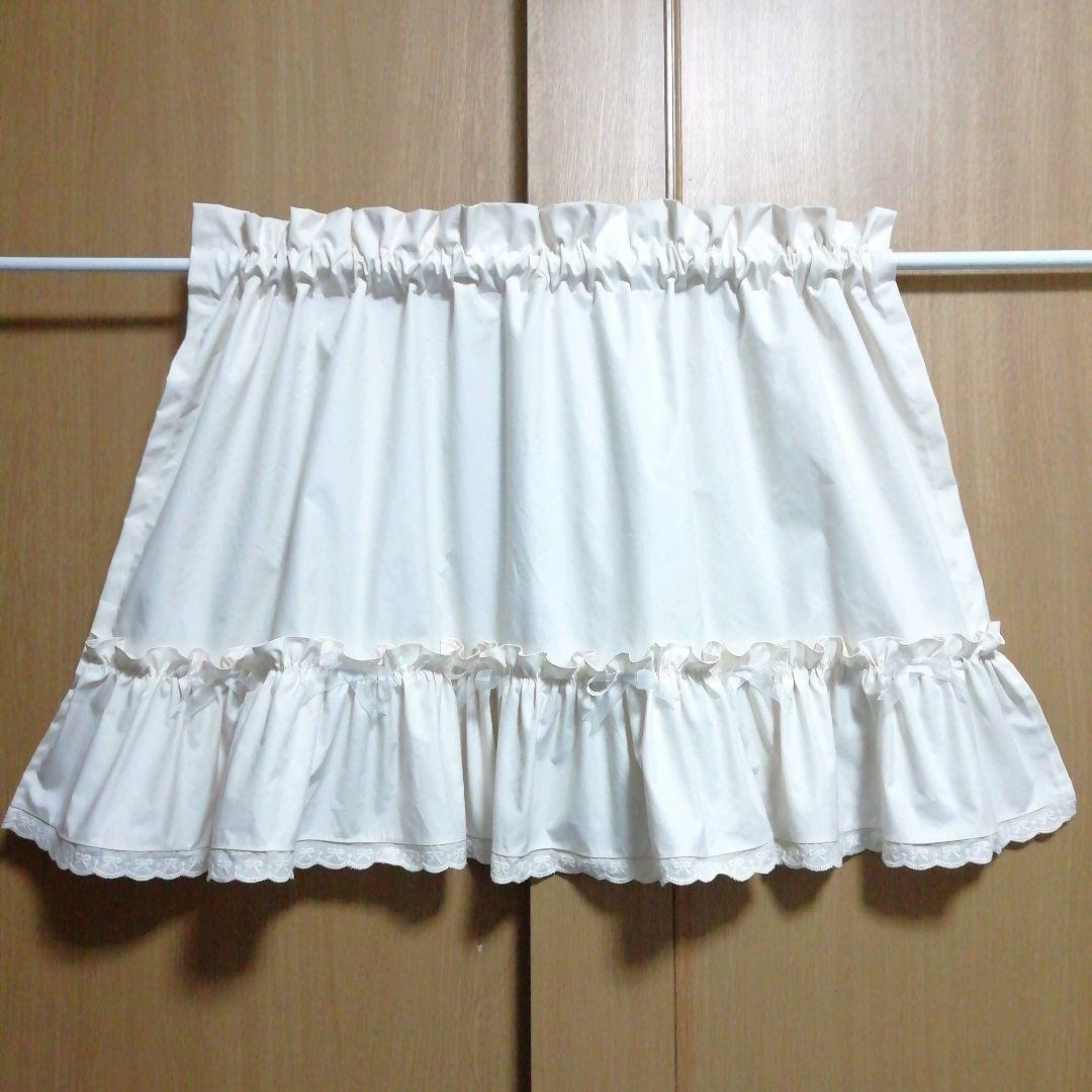 たあこ様 オーダー作品♡デラックスカフェカーテン×2枚 フリルカフェカーテン