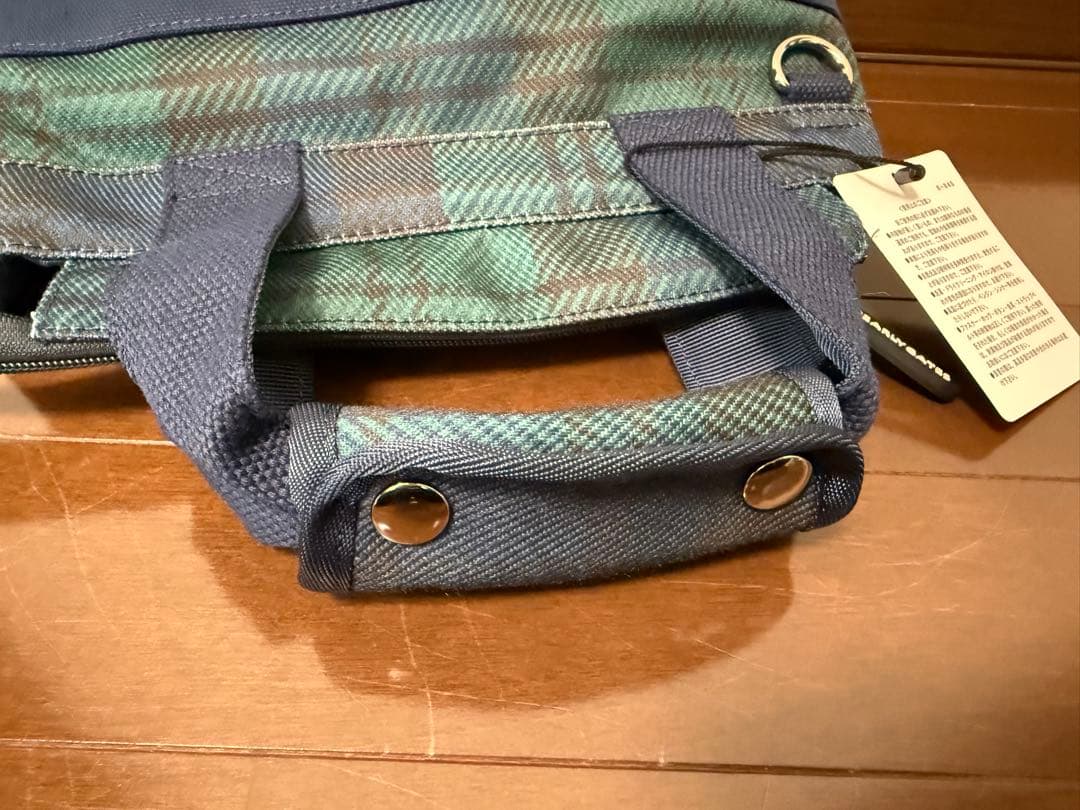 パーリーゲイツ　ブラックウォッチ柄2WAYカートバッグ　新品未使用