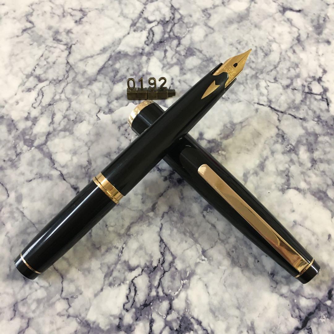 #0192 オーバーホール済み 万年筆 SAILOR ショート象嵌 23k