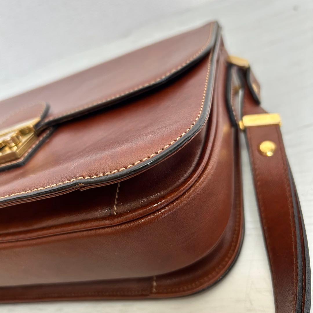 希少 ドイツ製 GOLD PFEIL メンズ ショルダーバッグ ハンドメイド