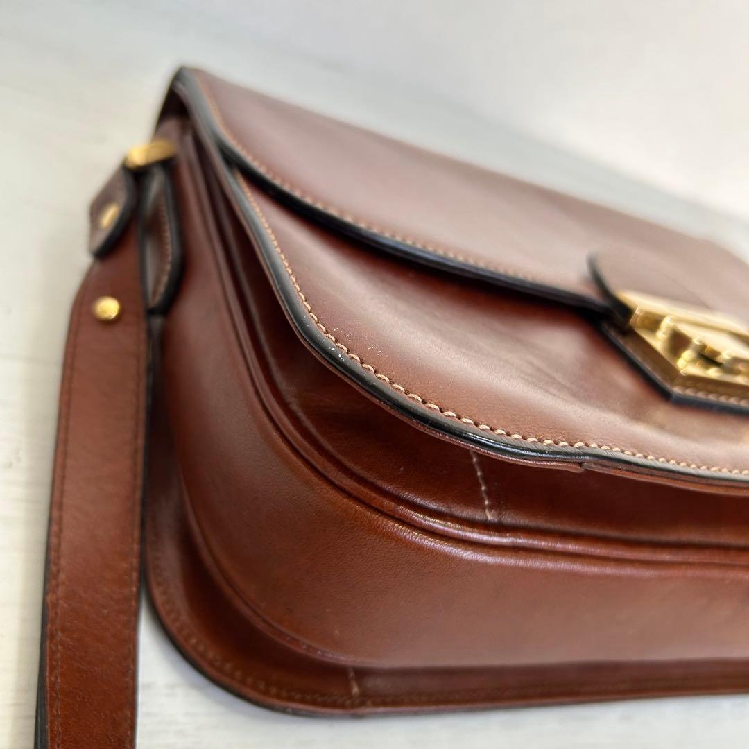 希少 ドイツ製 GOLD PFEIL メンズ ショルダーバッグ ハンドメイド