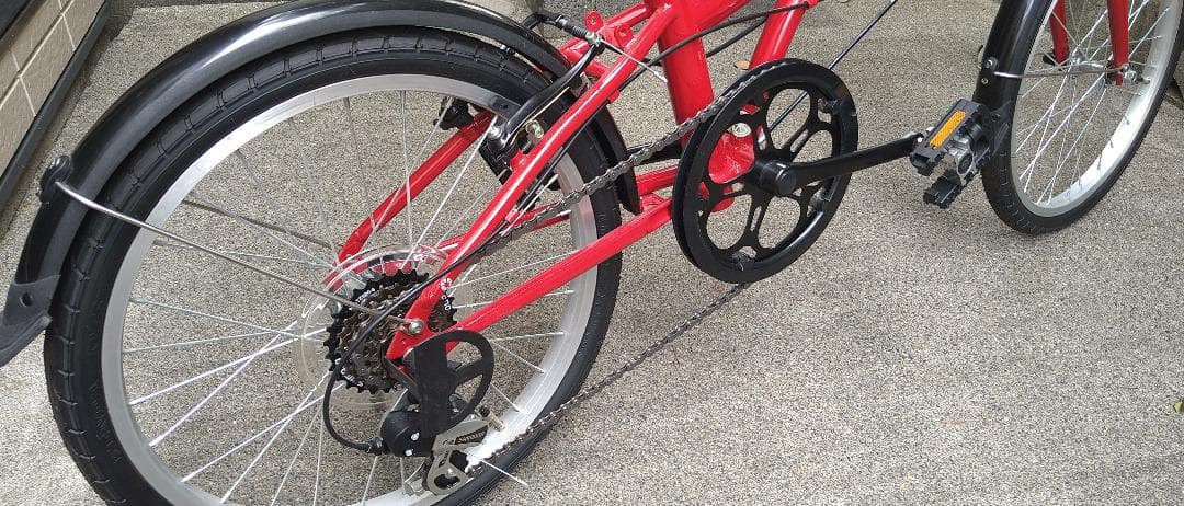 DAHON Gimmick D6 20インチ　赤　新品　未使用　室内保管