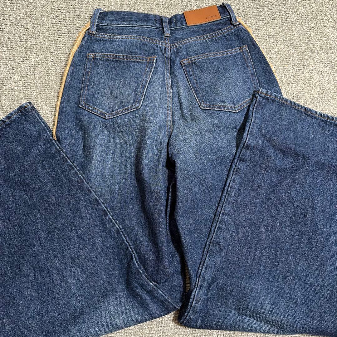 最終値下げ✨ 美品 人気 EVRIS エヴリス デニムボアブルゾン セットアップ
