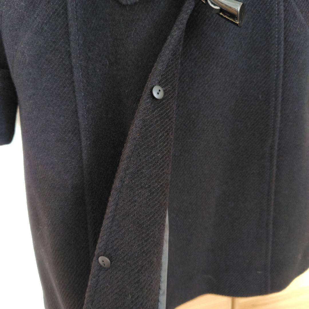 courreges コート ダッフルコート ブラック 38