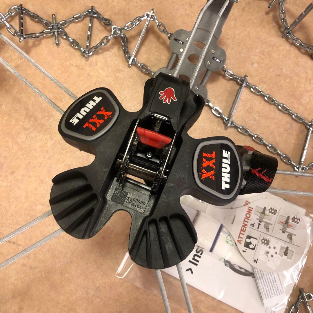 奇跡⭐️未使用K-SUMMITXXLK77thuleスーリー金属チェーンkonig