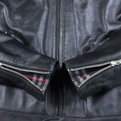 BURBERRY BLACKLABELラムレザージャケットシングルライダー　L