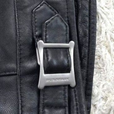 BURBERRY BLACKLABELラムレザージャケットシングルライダー　L