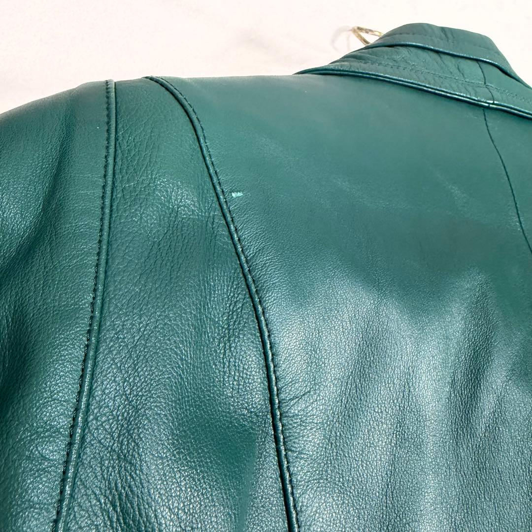 PIERRE BALMAIN ピエール バルマン ラムレザーコート 羊革 本革