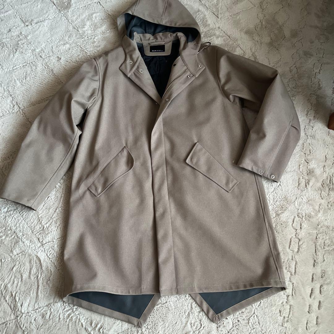 ユナイテッドアローズ GLR フード付きコート ベージュ　L