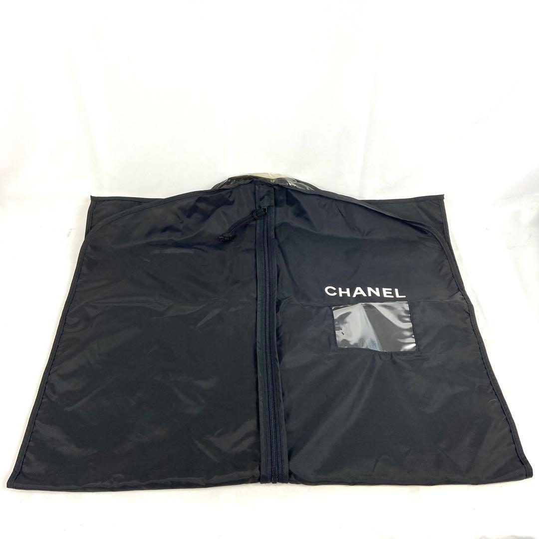 CHANEL シャネル ベルベット ハンガー 黒 ベロア ガーメントカバー
