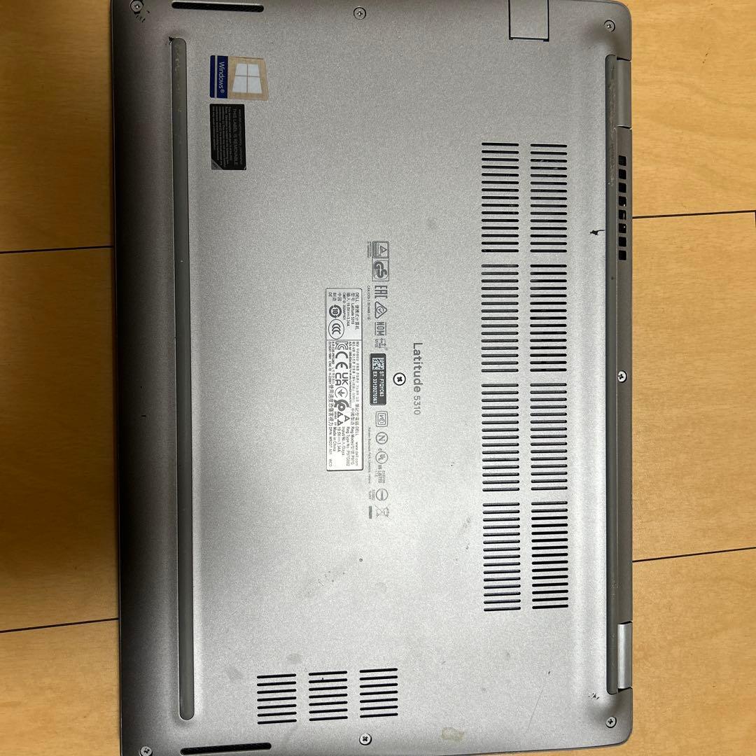 Windowsノート本体 DELL Latitude 5310 Ram/rom 16/512gb