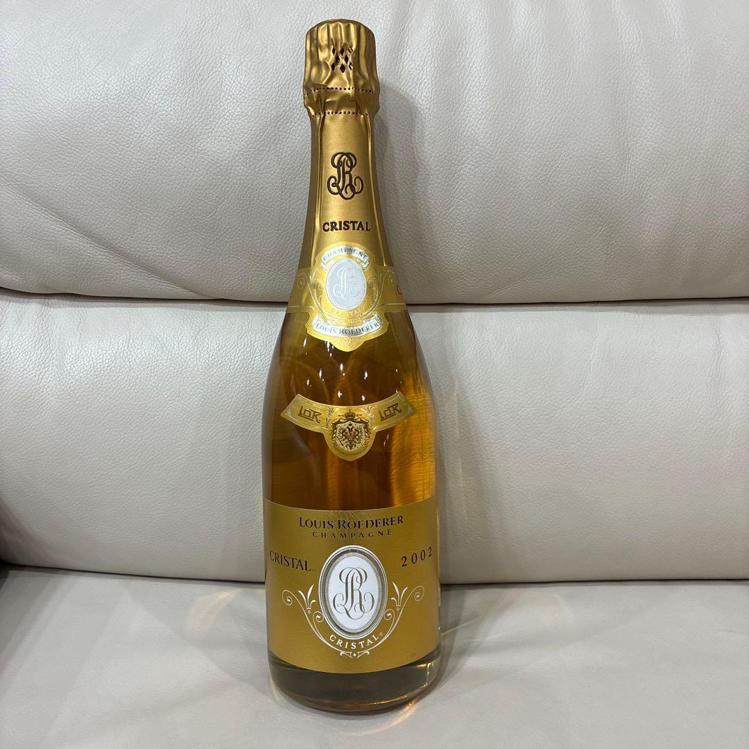 ルイロデレール クリスタル 2002 箱付 未開栓 750ml シャンパン