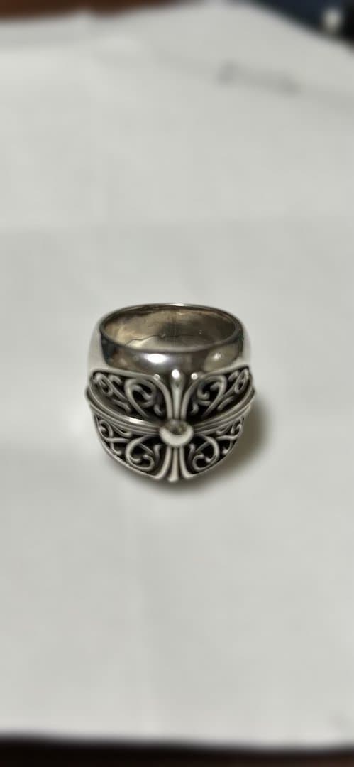 クロムハーツ　CHROME HEARTS クラシックオーバルクロスリング