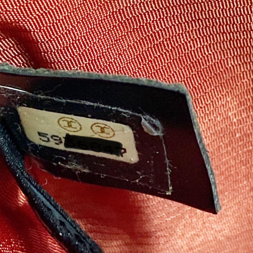 CHANEL シャネル ブラック キャリーケース トラベルライン 5番台 カデナ