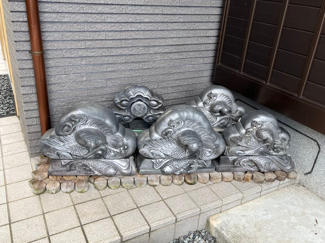 鬼瓦職人手造り一軒家分セット(相談可)