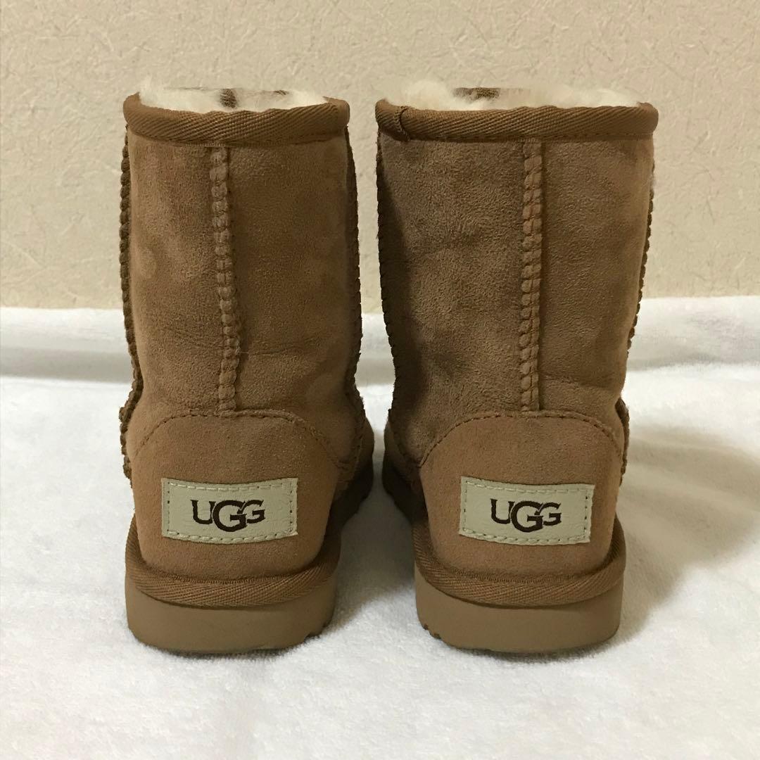 ugg アグ ムートン 厚底 17cm 女の子 男の子 ブーツ ブラウン