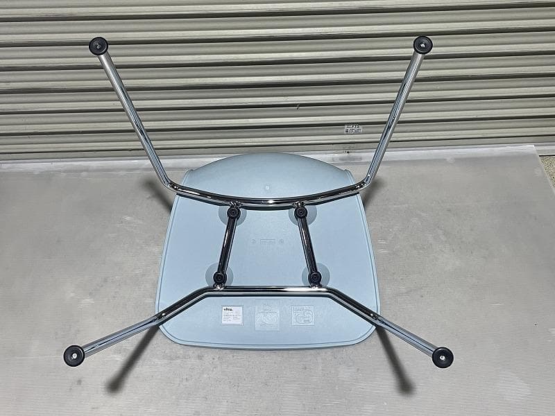Vitra　ヴィトラ　HALTube　スタッキングチェア　ブルー⑤